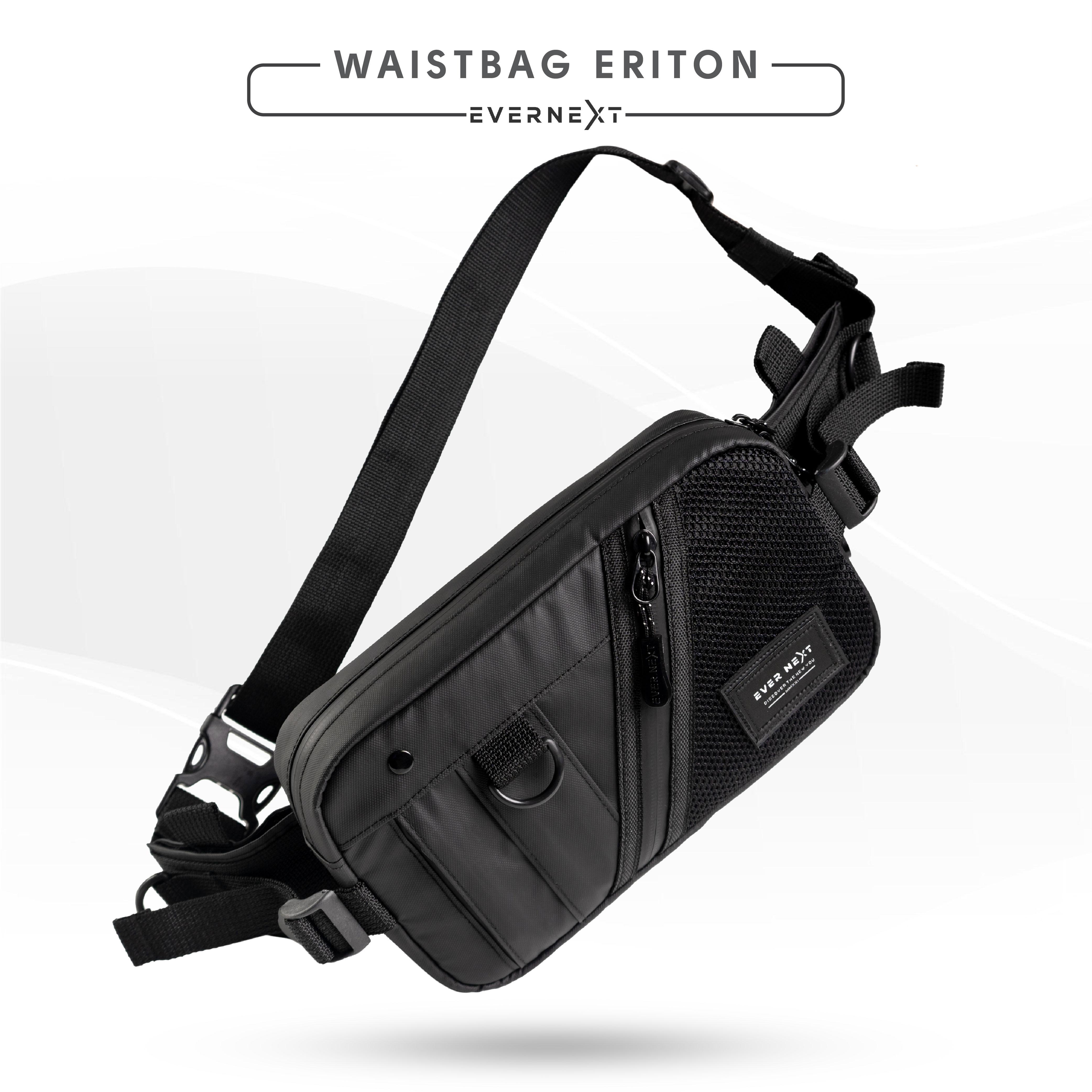 Sling Bag Waist Bag Tas Bahu Tas Selempang Pria VENOM MONOCHROME